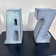 Funky A - Z Resin Made Cement