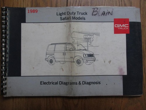 Automotive manual 1989 gmc - automotive,