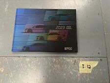 BTCC 2023 Marketing / Sponsorship Book ( Memorabilia ) Item 3.12