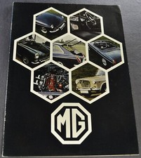 1970 MG Brochure MGB Midget