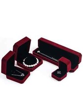VELVET JEWELLERY BOX RING
