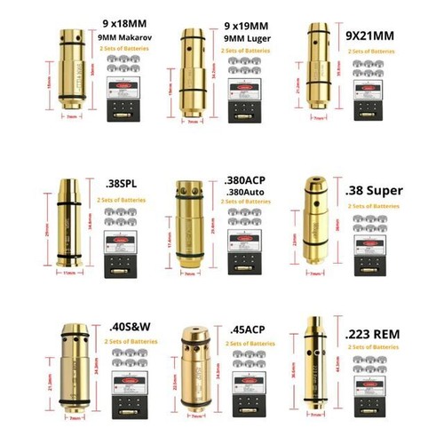 9mm/380ACP/40S&W/223Rem