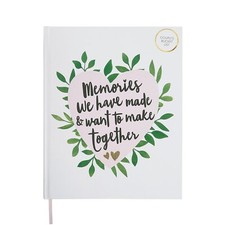Paperchase Evergreen Wedding Couples Bucket List Book