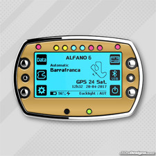 GOLD CHROME GEL STICKER FOR