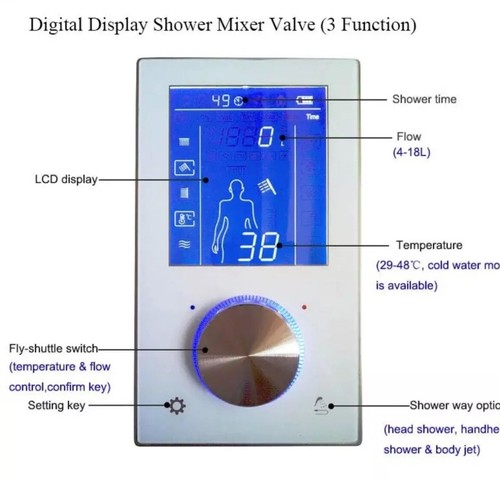 Digital shower controller - digital,