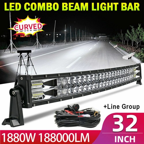 Inch curved led work light - 32,