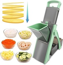 Vegetable Slicer Veg Chopper 4 Cutter Modes Food Prep Cooking Kitchen