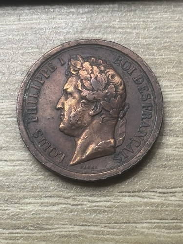 Louis philippe medal 1842 - medal,,