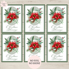 6 x Christmas Blessings Card