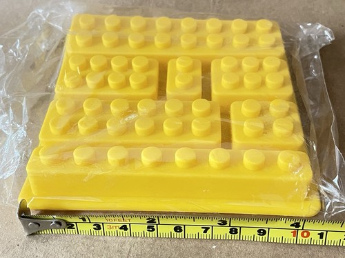 Lego silicone rubber moulds - 7x,
