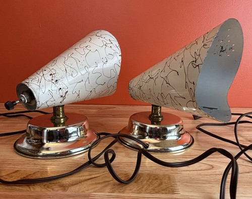 Vtg mcm wall sconce - vtg,