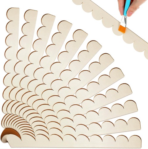 Pack unfinished wood trim - wood,