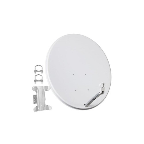 90cm satellite antenna white - antenna,