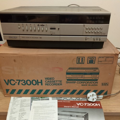 Vintage sharp 7300h vhs - vintage,