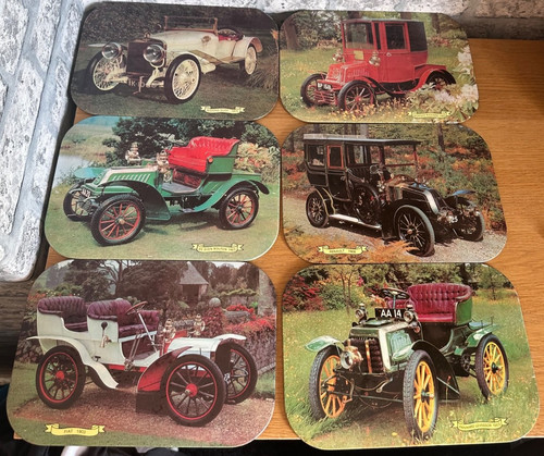 Vintage set cork backed - vintage,
