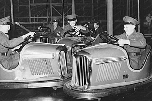Calif bumper car marines - bumper,
