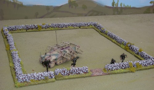 Wargames 15mm20mm drystone - wargames,