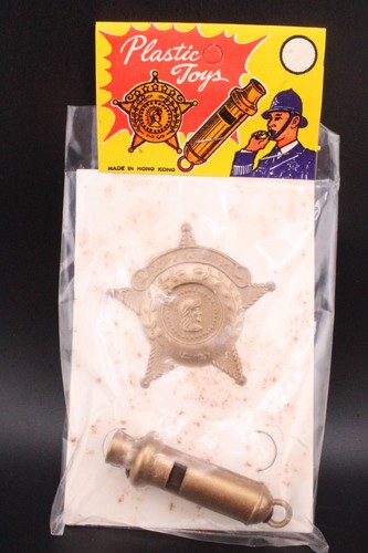 Vintage 1960 police badge - vintage,