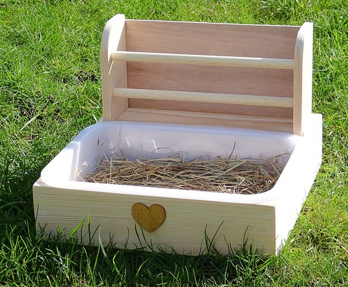 Forage box wooden small - wooden,
