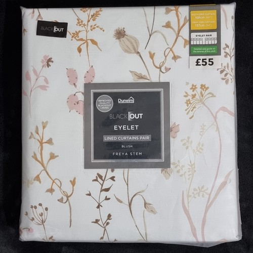 Dunelm freya blush pink floral - dunelm,