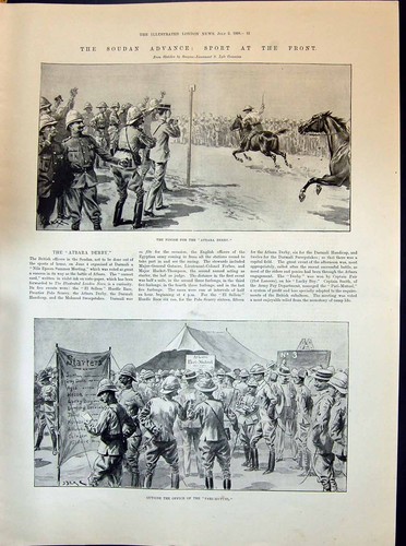 Old 1898 soudan - soudan, war