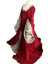 Velvet Tudor Medieval dress