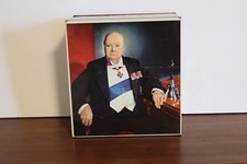 Winston Churchill Elkes British Biscuits Cookie Tin England