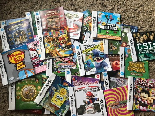 Choose nintendo manual - nintendo, ds