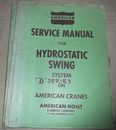 American hoist 500 - american, 700