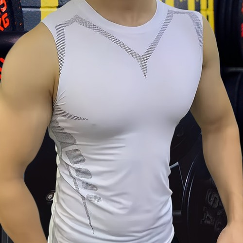 Men compression tank - compression, top