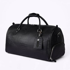 Mens  Leather Duffle Weekend