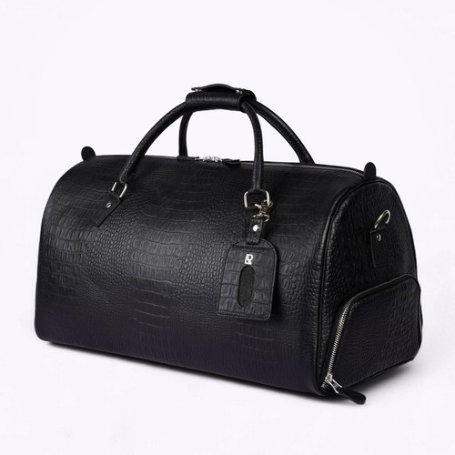 Mens leather duffle weekend - mens,