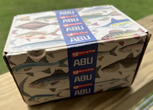 Vintage box only abu reel - abu,