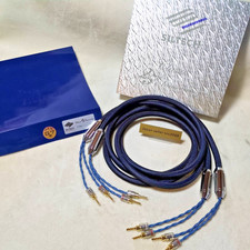 Siltech Classic Anniversary 770L 2.5m Speaker Cable Pair Banana Plugs from Japan