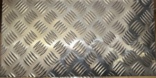 2x Aluminium Tread plate 2mm