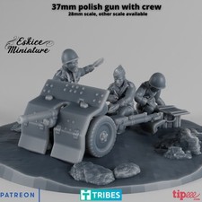 WWII Polish Bofors Anti Tank