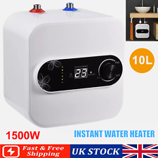 1.5KW Electric Instant Hot Water Heater Under Sink Small Water Tank Kitchen 10L