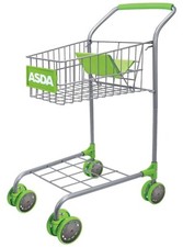 Asda supermarket trolley toy - supermarket,