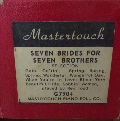 Pianola mastertouch wordroll - mastertouch,