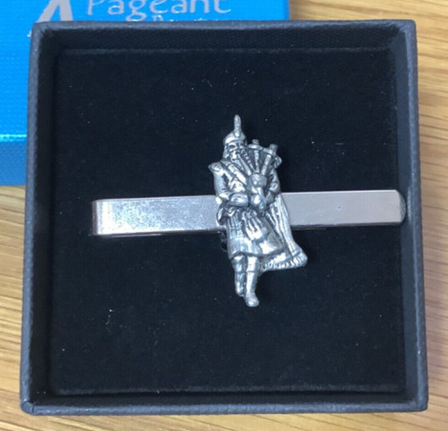 Scottish piper silver - silver, pewter