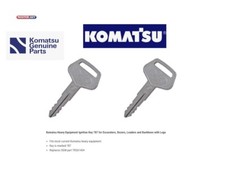 Komatsu Heavy Equipment Ignition Key 787  TR261434 Master Keys x 2