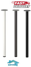 IKEA ADILS Table Leg 70cm x 4cm Steel Desk/Table Support - Black/White/Grey