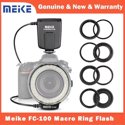 Meike 100 fc100 led macro - meike, fc-100