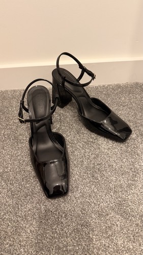 Primark black patent - primark, block