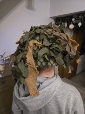 British Military army Combat 1981 helmet With Net Original Camouflage Metal