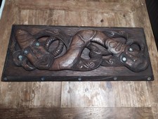 Large Vintage Wall Plaque