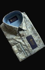 Gabicci Casual Shirt, Medium, Paisley Design, BNWT