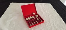 BOXED SET OF 6 TEA SPOONS WITH