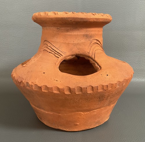 Vintage hewell pottery terra - hewell's,