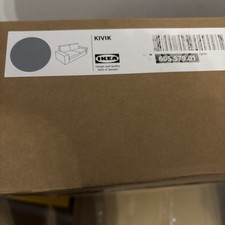 KIVIKCover for 2-seat sofa, Tallmyra medium grey